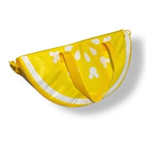 Disney Mickey Bag Lemon‎ Wedge Cooler Fruit Purse Novelty Kawaii Fruit Tote